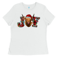 White joy highland cow Ladies Tee - Jasminsmagicworld