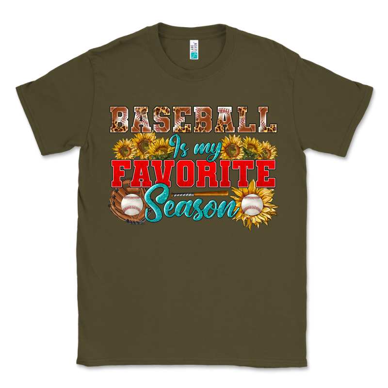 Baseball Is My Favorite Season Classic Tee by BundleAndBundleShop | Teevron