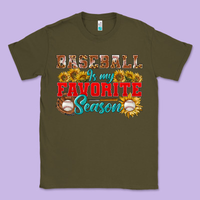 Baseball Is My Favorite Season Classic Tee Designed By Bundleandbundleshop