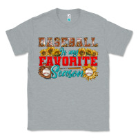 Heather Grey baseball is my favorite season Classic Tee - BundleAndBundleShop