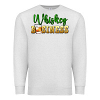 Oatmeal Heather whiskey business St. Patricks Day Premium Sweatshirt - FaDigitalArtStudio