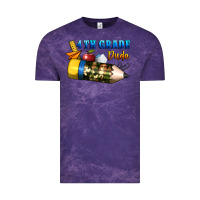 Cloud Purple 4 th grade dude Vintage Tee - BundleAndBundleShop