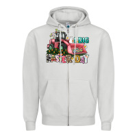 Dove Grey I dig Easter Day Zipper Hoodie - HowdyJamesFarm