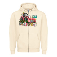 Sandshell I dig Easter Day Zipper Hoodie - HowdyJamesFarm