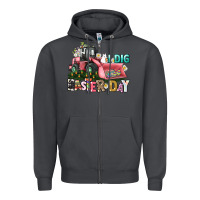 Smoke I dig Easter Day Zipper Hoodie - HowdyJamesFarm