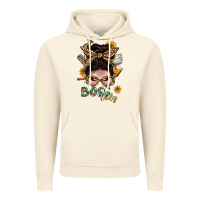 Vintage Artic Western Messy Bun Boss Lady With Money Vintage Hoodie - BundleAndBundleShop