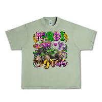 Oil Green mardi gras monster truck Urban Heavy Tee - LillyAllenDesigns