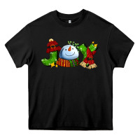 Black joy for christmas with snowman Heavy Core Tee - AdoDesignShop