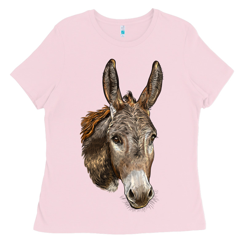 Andalusian Donkey Face Ladies Tee by LillyAllenDesigns | Teevron