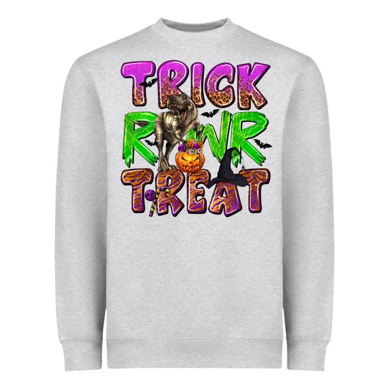 Trick Rawr Treat Heavyweight Sweatshirt by texasbilliewilder | Teevron