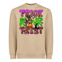 Mushroom Trick Rawr Treat Heavyweight Sweatshirt - texasbilliewilder