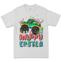 Dove Grey easter monster truck Premium Tee - MaliasSmallBusiness