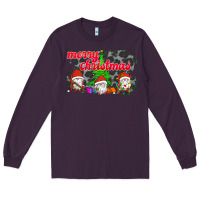 Plum Merry Christmas - Gnome - Gnome Long Sleeve Tee - Bettercallsaul
