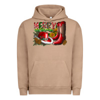 Pigment Burro cowboy merry christmas Urban Hoodie - CowhideDigitalArt