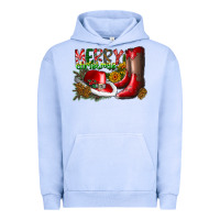 Pigment Grape Ice cowboy merry christmas Urban Hoodie - CowhideDigitalArt