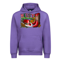 Tulip cowboy merry christmas Urban Hoodie - CowhideDigitalArt