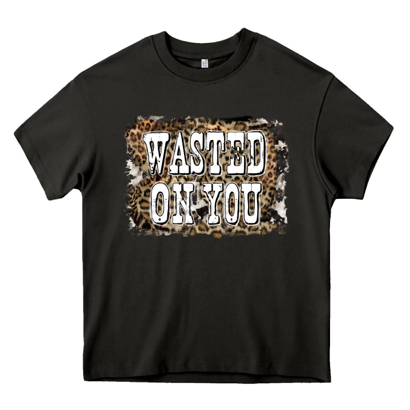 Western Wasted On You Background Heavy Core Tee by LillyAllenDesigns | Teevron