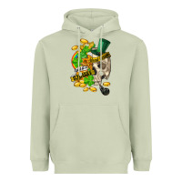 Matcha when you are dead inside but its st.patricks Heavyweight Hoodie - FaDigitalArtStudio