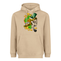 Mushroom when you are dead inside but its st.patricks Heavyweight Hoodie - FaDigitalArtStudio