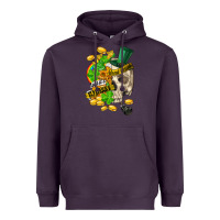 Plum when you are dead inside but its st.patricks Heavyweight Hoodie - FaDigitalArtStudio