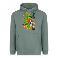Sage when you are dead inside but its st.patricks Heavyweight Hoodie - FaDigitalArtStudio