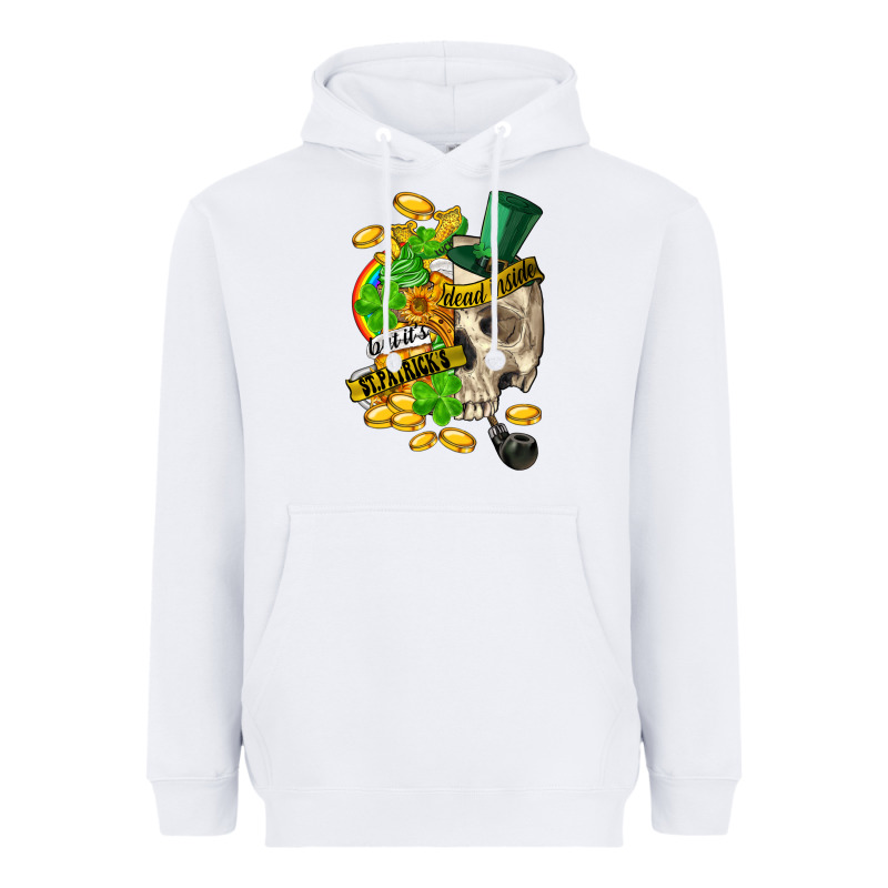 When You Are Dead Inside But Its St.patricks Heavyweight Hoodie by FaDigitalArtStudio | Teevron