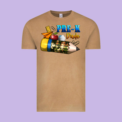 Pre K Dude Vintage Tee Designed By Bundleandbundleshop