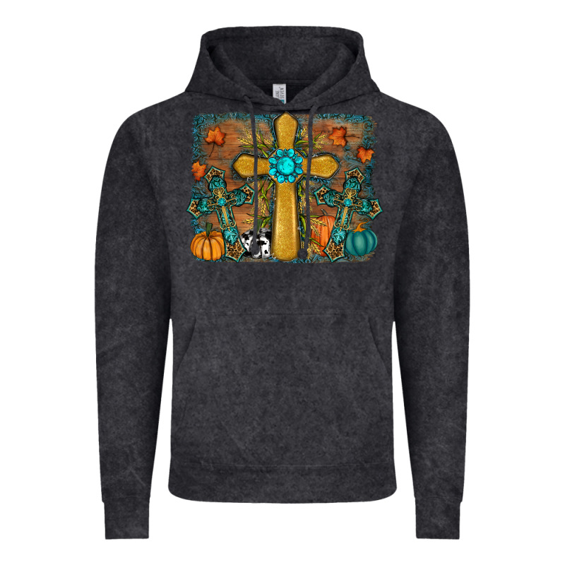 Fall Cross Vintage Hoodie by RanaPortraitStore | Teevron