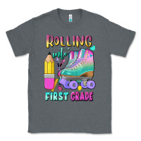 Charcoal Heather rolling into first grade Classic Tee - BundleAndBundleShop