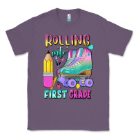 Lavender rolling into first grade Classic Tee - BundleAndBundleShop