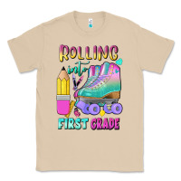 Mushroom rolling into first grade Classic Tee - BundleAndBundleShop