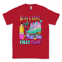 Red rolling into first grade Classic Tee - BundleAndBundleShop