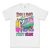 White rolling into first grade Classic Tee - BundleAndBundleShop