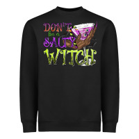 Black Don't Be a Salty Witch Heavyweight Sweatshirt - texasbilliewilder