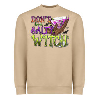 Mushroom Don't Be a Salty Witch Heavyweight Sweatshirt - texasbilliewilder