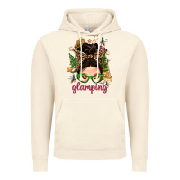 Vintage Artic Glamping Messy Bun With Glamping Camp Tent Bbs Vintage Hoodie - BundleAndBundleShop