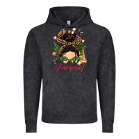 Vintage Black Glamping Messy Bun With Glamping Camp Tent Bbs Vintage Hoodie - BundleAndBundleShop