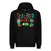 Black teacher mode on Premium Hoodie - OliviaCreatesArt