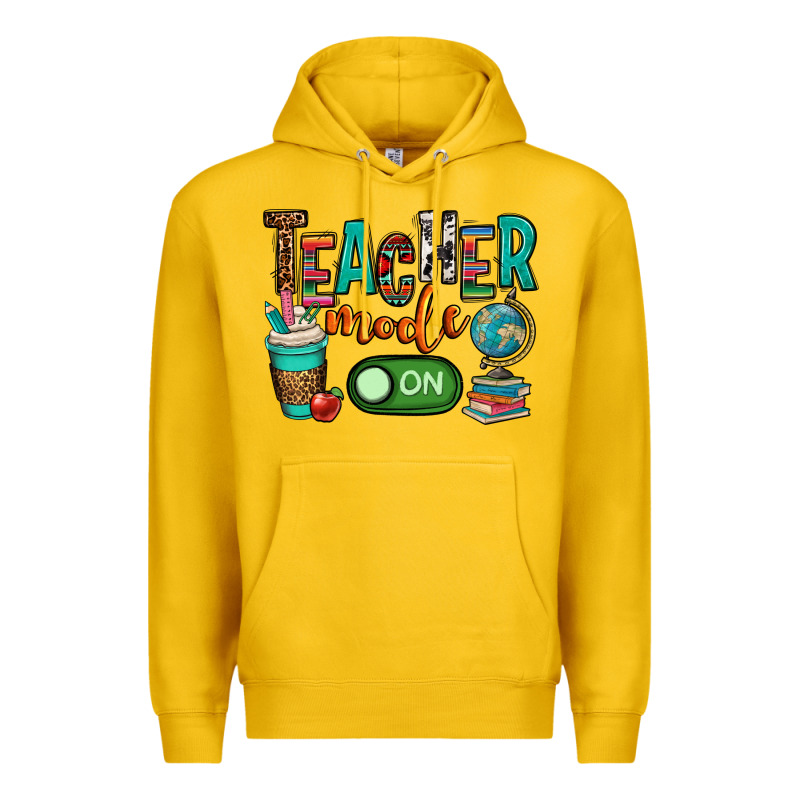 Teacher Mode On Premium Hoodie by OliviaCreatesArt | Teevron