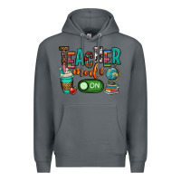 Rock teacher mode on Premium Hoodie - OliviaCreatesArt