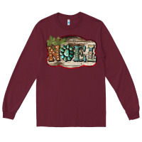 Burgundy christmas noel Long Sleeve Tee - Bettercallsaul