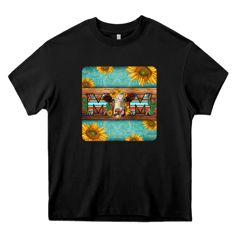 Hereford Cattle Mom Coaster Heavy Core Tee by Jasminsmagicworld | Teevron