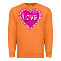 Carrot valentine's day hearts Premium Sweatshirt - FaDigitalArtStudio