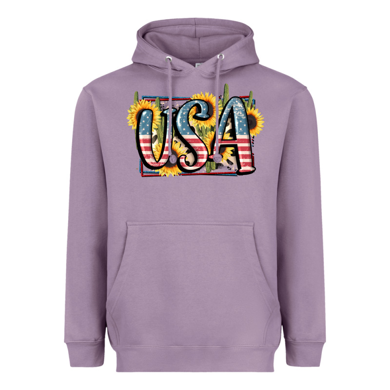 Usa 4th Of July Heavyweight Hoodie by FaDigitalArtStudio | Teevron