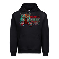 Black Christmas with tribe Urban Hoodie - CowhideDigitalArt