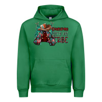 Emerald Christmas with tribe Urban Hoodie - CowhideDigitalArt