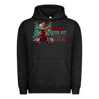 Pigment Black Christmas with tribe Urban Hoodie - CowhideDigitalArt