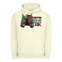 Pigment Pistachio Christmas with tribe Urban Hoodie - CowhideDigitalArt