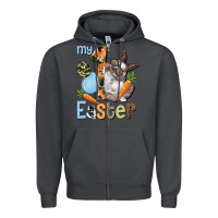 Smoke My first Easter Boy Easter Day Zipper Hoodie - HowdyJamesFarm