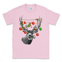 Bubblegum Pink Mule deer with Classic Tee - LillyAllenDesigns